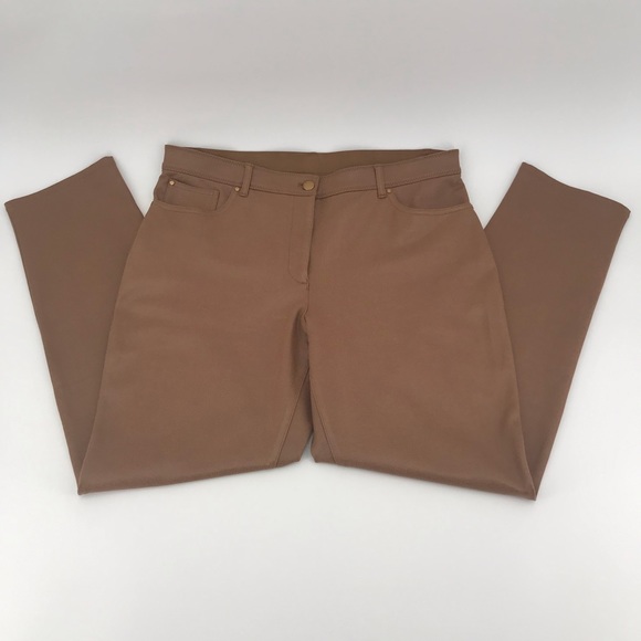 Chico’s So Slimming Vegan Leather Pants - Picture 3 of 6